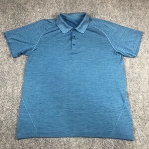 Lululemon Men's Blue Performance Polo Shirt